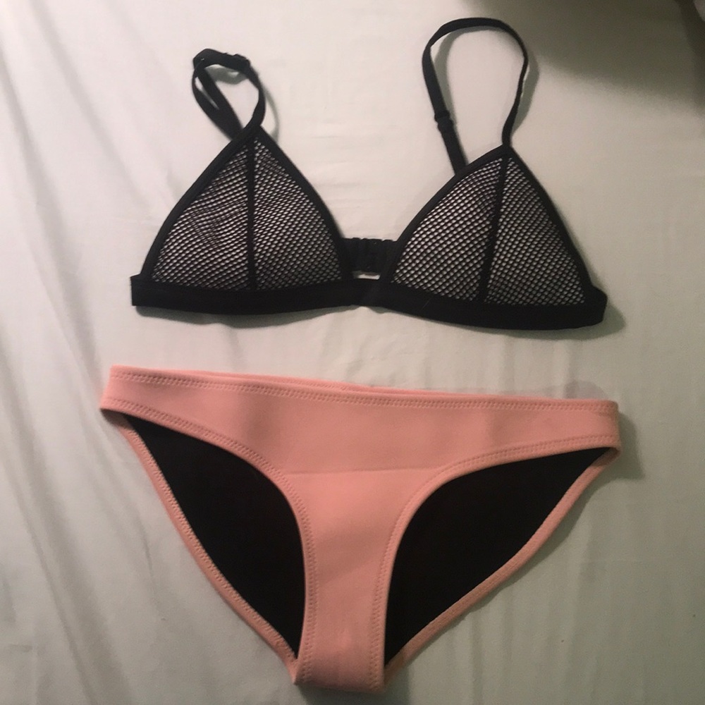 small neoprene bikini set